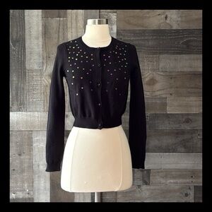 NWT! The Children’s Place button up cardigan girls XLarge rainbow sequins preppy